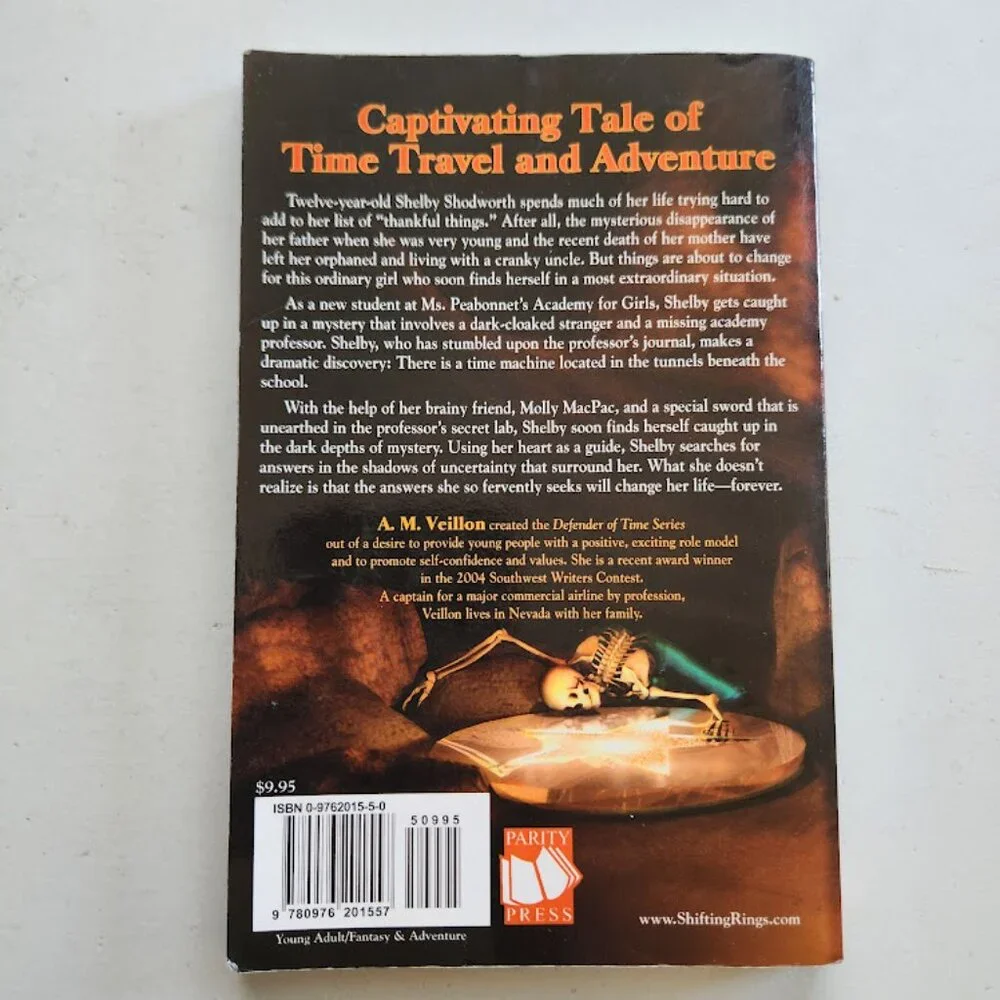 Shelby and the Shifting Rings By A.M. Veillon Book Fiction Chapter Young Adult